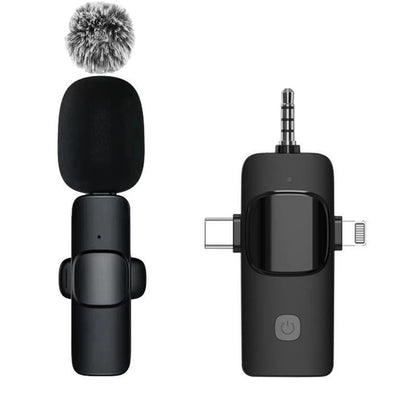 Basix Wireless Lavalier Microphone – The Ultimate Audio Companion for Creators!