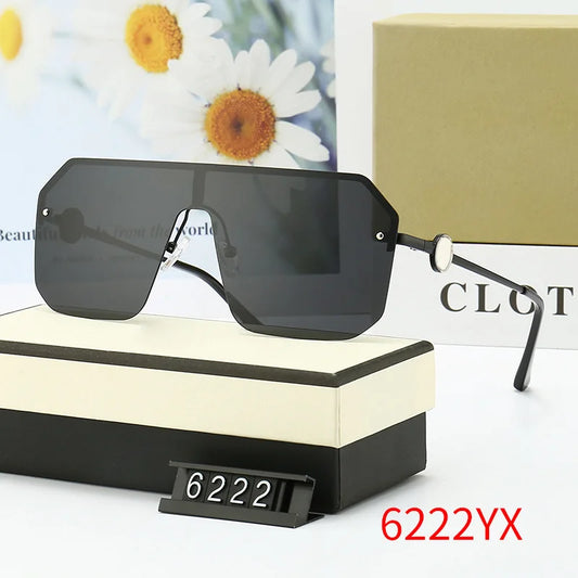 Men’s Frameless Polarized Driving Sunglasses – European & American Style Fashion Eyewear