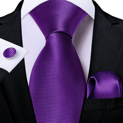 Men’s Paisley Tie Set – Luxury Silk-Feel Necktie, Pocket Square & Cufflinks – Formal Wedding & Prom Gift Set