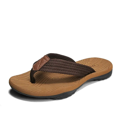 Men’s Summer Flip Flops – Non-Slip Casual Slides, Comfortable Outdoor Beach Sandals