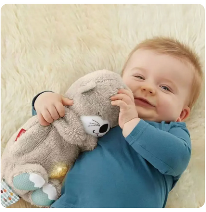 Anti-Anxiety Otter Plush Doll Toy for Pets & Kids with Sooth Music Sleeping