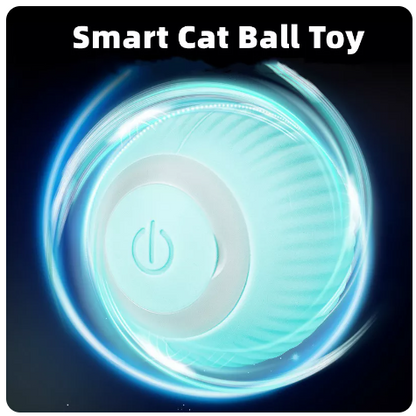 Electric Cat Training Ball Toys Automatic Rolling