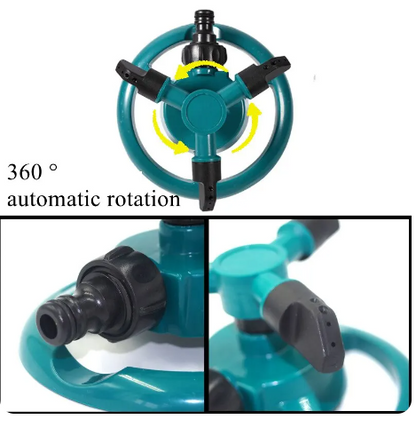 Sprinkler Nozzle 360 Degree Automatic Rotating Water Spray