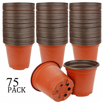 Flexible Plant Nursery Pots - Set of 75