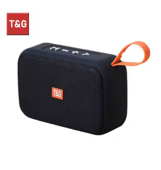 T&G TG506 Portable Mini Wireless Bluetooth 5.0 Speaker – Waterproof Outdoor/Indoor HIFI Soundbar with FM Radio, TF Card & USB Support BRANDED