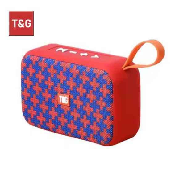 T&G TG506 Portable Mini Wireless Bluetooth 5.0 Speaker – Waterproof Outdoor/Indoor HIFI Soundbar with FM Radio, TF Card & USB Support BRANDED