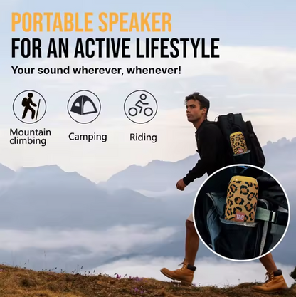 T&G TG117 Portable Bluetooth 5.3 Speaker – Wireless Outdoor Woofer with FM Radio, USB, TF Card & Free Call Mic BRANDED