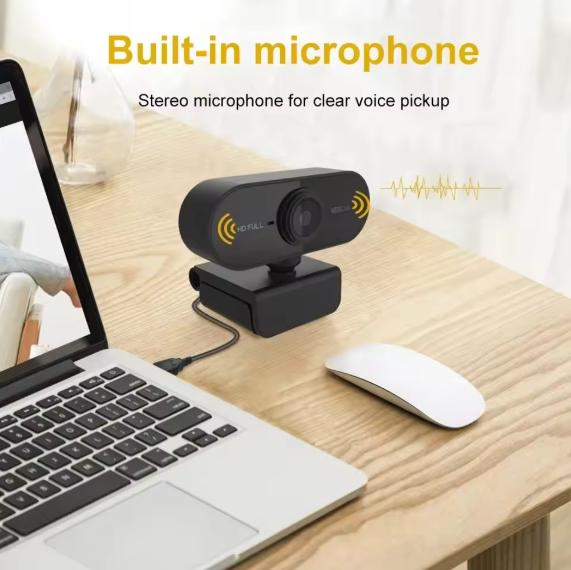 4K Ultra HD Webcam with Microphone & Autofocus – USB PC Laptop Camera for Streaming, Video Calls & Recording BRANDED