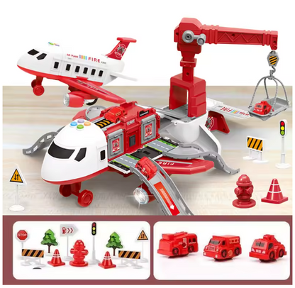 Kids Large Inertia Passenger Plane Toy – Music & Light Simulation Aircraft, Diecast Airliner Model for Children’s Gift, Ages 4-12 BRANDED
