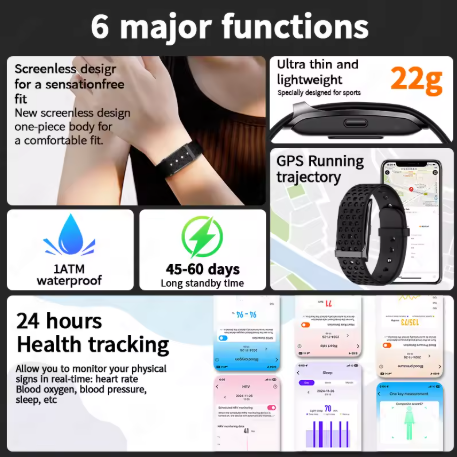 LIGE Smart Watch for Men & Women | Bluetooth 5.2 Fitness Tracker with Heart Rate, Sleep, and Blood Oxygen Monitor | 127 Sports Modes, Waterproof Smart Bracelet for Android & iOS LIGE