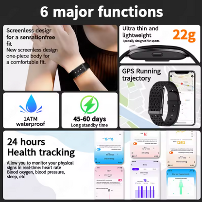 LIGE Smart Watch for Men & Women | Bluetooth 5.2 Fitness Tracker with Heart Rate, Sleep, and Blood Oxygen Monitor | 127 Sports Modes, Waterproof Smart Bracelet for Android & iOS LIGE