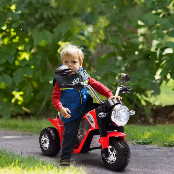 Kids Electric Ride-On Motorcycle 6V🚴‍♂️ | Realistic Battery-Powered Toy Bike with Lights, Horn & Reverse | Safe Fun for Toddlers 18–36 Months BRANDED