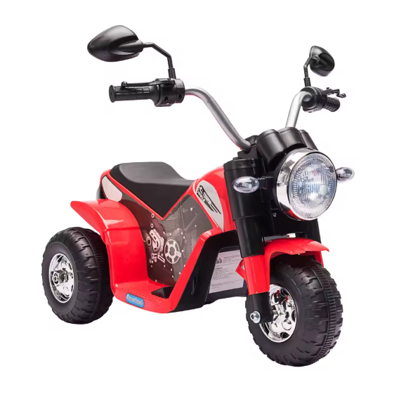 Kids Electric Ride-On Motorcycle 6V🚴‍♂️ | Realistic Battery-Powered Toy Bike with Lights, Horn & Reverse | Safe Fun for Toddlers 18–36 Months BRANDED