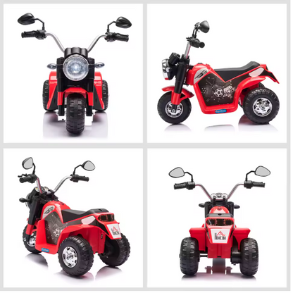 Kids Electric Ride-On Motorcycle 6V🚴‍♂️ | Realistic Battery-Powered Toy Bike with Lights, Horn & Reverse | Safe Fun for Toddlers 18–36 Months BRANDED