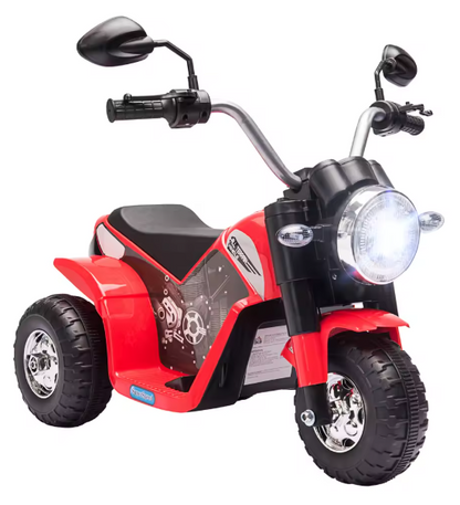 Kids Electric Ride-On Motorcycle 6V🚴‍♂️ | Realistic Battery-Powered Toy Bike with Lights, Horn & Reverse | Safe Fun for Toddlers 18–36 Months BRANDED