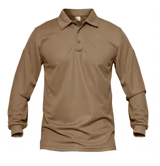 Men’s Long Sleeve Work Polo Shirt – Quick-Dry, Lightweight, Breathable Golf Tee for Outdoor, Office & Summer Wear DynamicDrop Hub