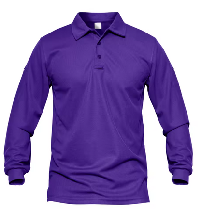 Men’s Long Sleeve Work Polo Shirt – Quick-Dry, Lightweight, Breathable Golf Tee for Outdoor, Office & Summer Wear DynamicDrop Hub
