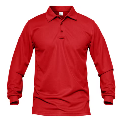 Men’s Long Sleeve Work Polo Shirt – Quick-Dry, Lightweight, Breathable Golf Tee for Outdoor, Office & Summer Wear DynamicDrop Hub