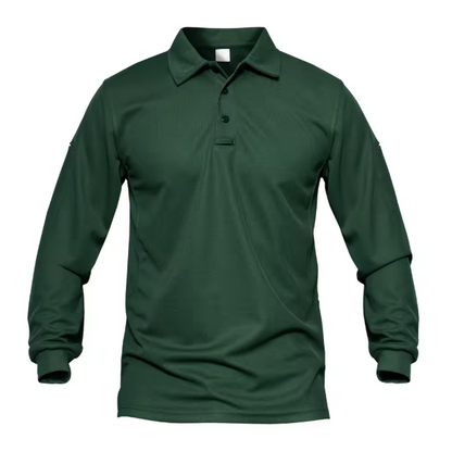 Men’s Long Sleeve Work Polo Shirt – Quick-Dry, Lightweight, Breathable Golf Tee for Outdoor, Office & Summer Wear DynamicDrop Hub