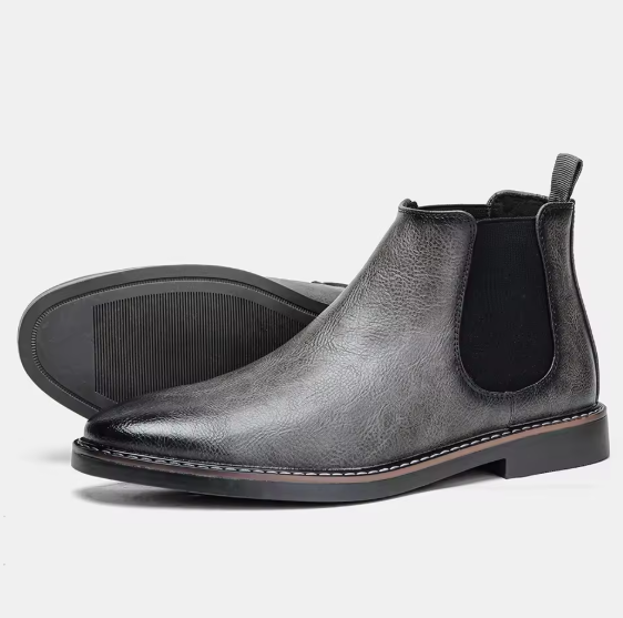 Men’s Chelsea Boots – Stylish Comfortable Leather Ankle Boots, Size 40–46, Classic Fashion Footwear Hecrafted
