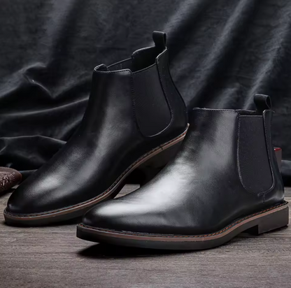 Men’s Chelsea Boots – Stylish Comfortable Leather Ankle Boots, Size 40–46, Classic Fashion Footwear Hecrafted