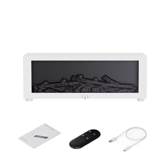 Flame Aroma Diffuser & Air Humidifier 🔥 | Essential Oil Mist Maker with LED Flame Light, Remote Control & Timer | Aromatherapy & Home Wellness Gift BRANDED