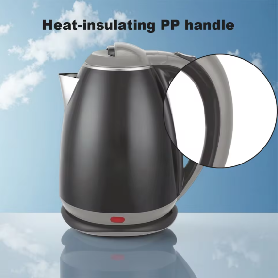 1.8L Fast-Boil Stainless Steel Electric Kettle ⚡ | Safe Anti-Scald Design | Auto Power-Off Home Water Heater for Tea, Coffee & Cooking BRANDED