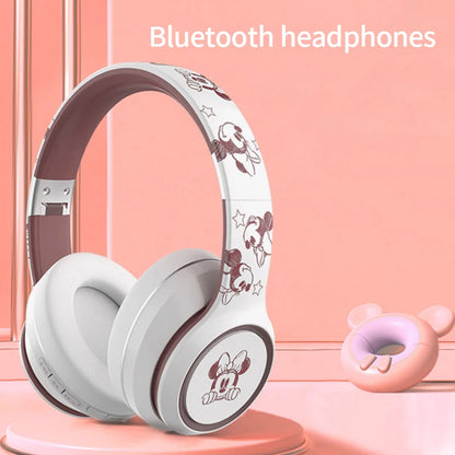 Disney E08 Mini Mickey Earbuds Head-Mounted TWS Wireless Bluetooth Earphone Hifi Sound Game Headset Dedicated for Apple Android