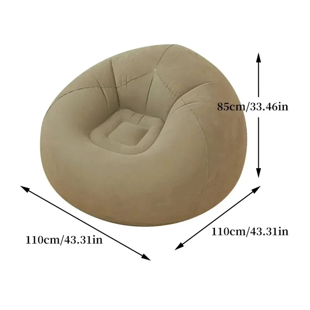 Large Lazy Inflatable Sofa Chair Comfortable, Stylish, and Perfect for Any Space