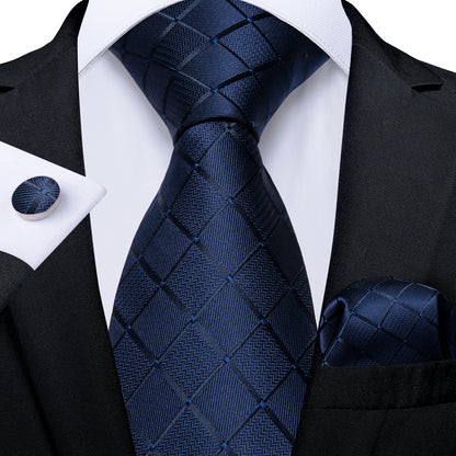 Men’s Paisley Tie Set – Luxury Silk-Feel Necktie, Pocket Square & Cufflinks – Formal Wedding & Prom Gift Set