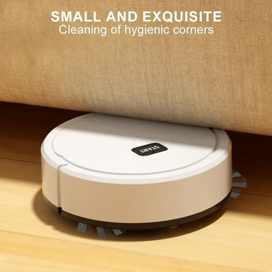 Portable Mini Home Floor Robotic Vacuum Cleaner Wet Dry Three-In-One Sweeping Machine for Home