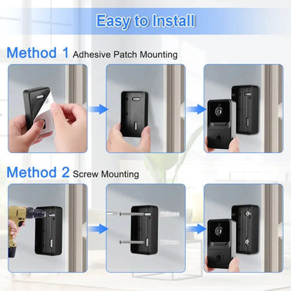 Smart Wireless Wifi Ring Doorbell Security Intercom Video Camera Door Bell - DynamicDrop Hub