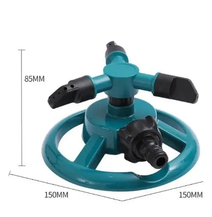 Sprinkler Nozzle 360 Degree Automatic Rotating Water Spray - DynamicDrop Hub