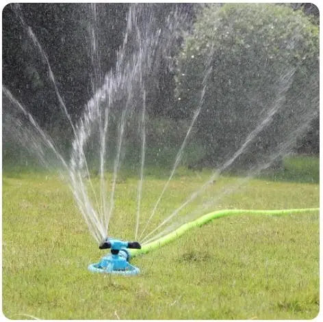 Sprinkler Nozzle 360 Degree Automatic Rotating Water Spray - DynamicDrop Hub