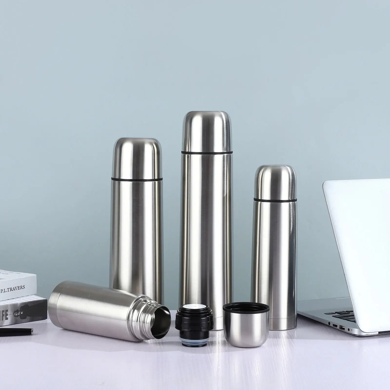 Stainless Steel Vacuum Flask - DynamicDrop Hub