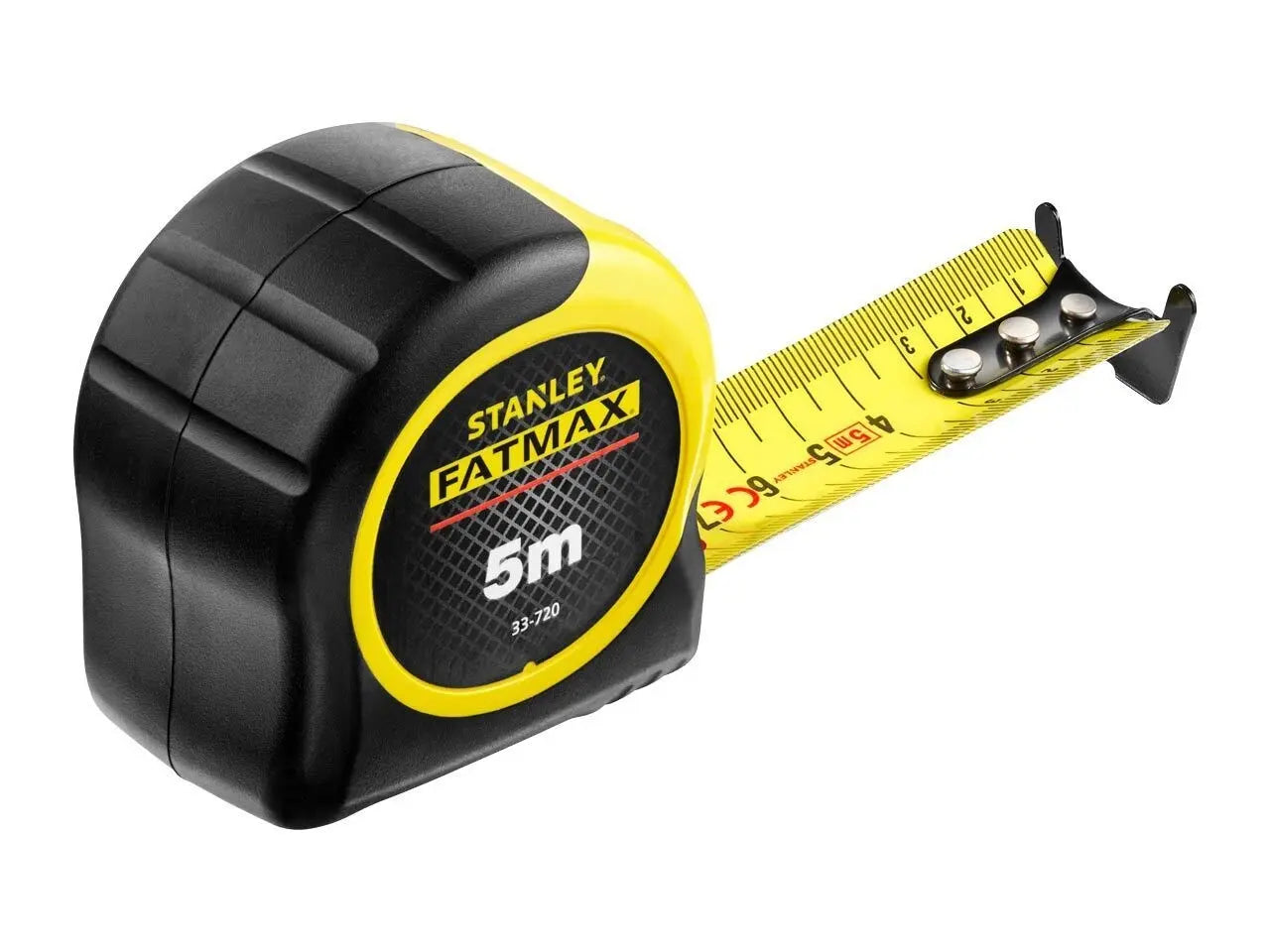 Stanley STA033720 Fatmax Tape Measure 5M 32Mm Width Measuring Metric Only - DynamicDrop Hub