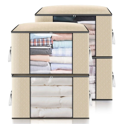 Storage Bags Zipped Organizer Wardrobe Cube Box - DynamicDrop Hub