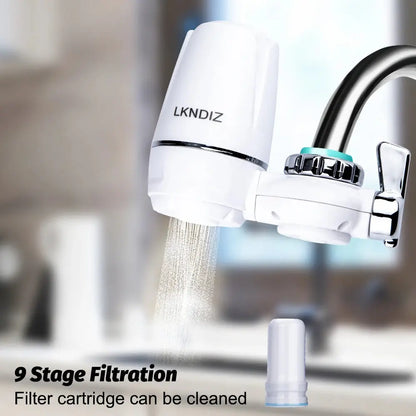 Tap Water Purifier Clean Kitchen Faucet Washable Ceramic Percolator Water Filter Filtro Rust Bacteria Removal Replacement Filte - DynamicDrop Hub