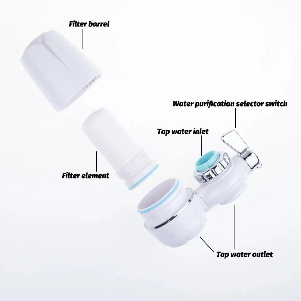 Tap Water Purifier Clean Kitchen Faucet Washable Ceramic Percolator Water Filter Filtro Rust Bacteria Removal Replacement Filte - DynamicDrop Hub
