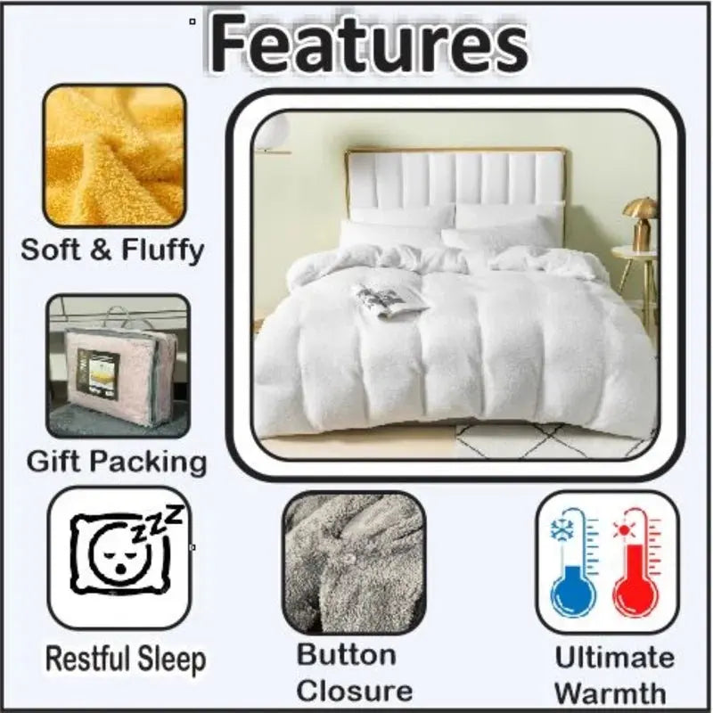 Teddy Fleece Duvet Cover Set - DynamicDrop Hub