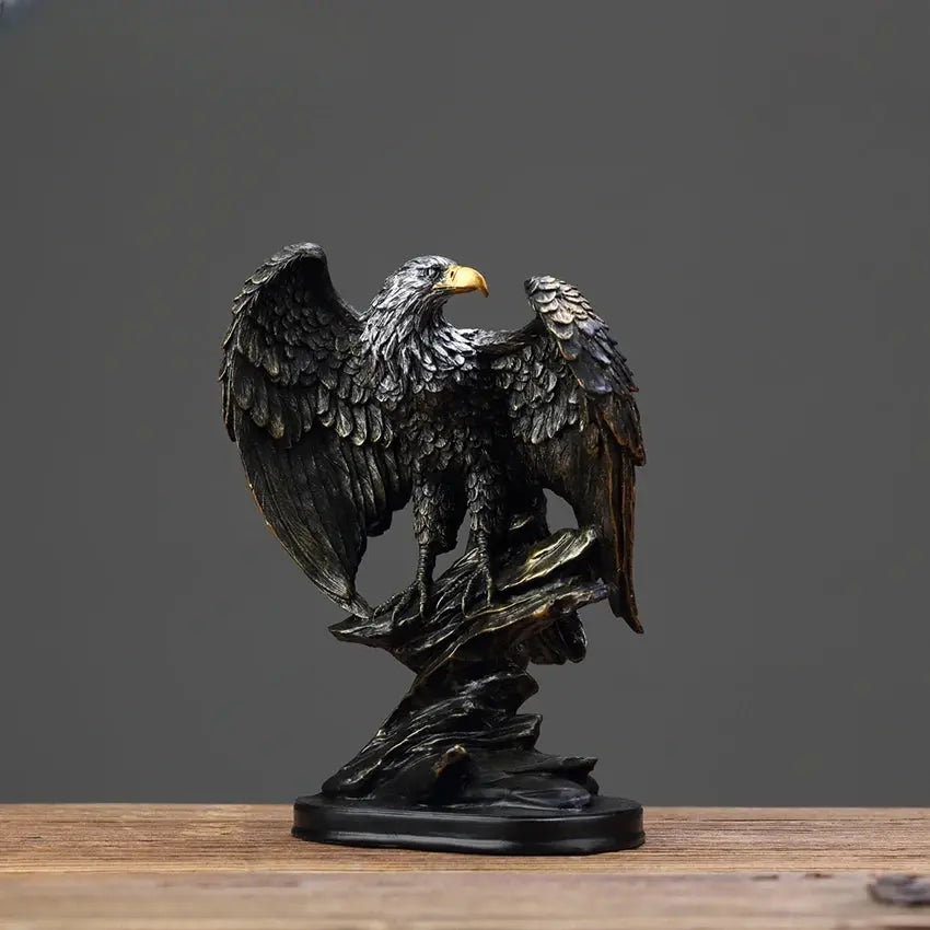 Vintage Eagle Sculpture for Your Home, Office, or Study - Decor Gift - DynamicDrop Hub