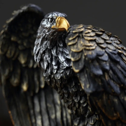 Vintage Eagle Sculpture for Your Home, Office, or Study - Decor Gift - DynamicDrop Hub