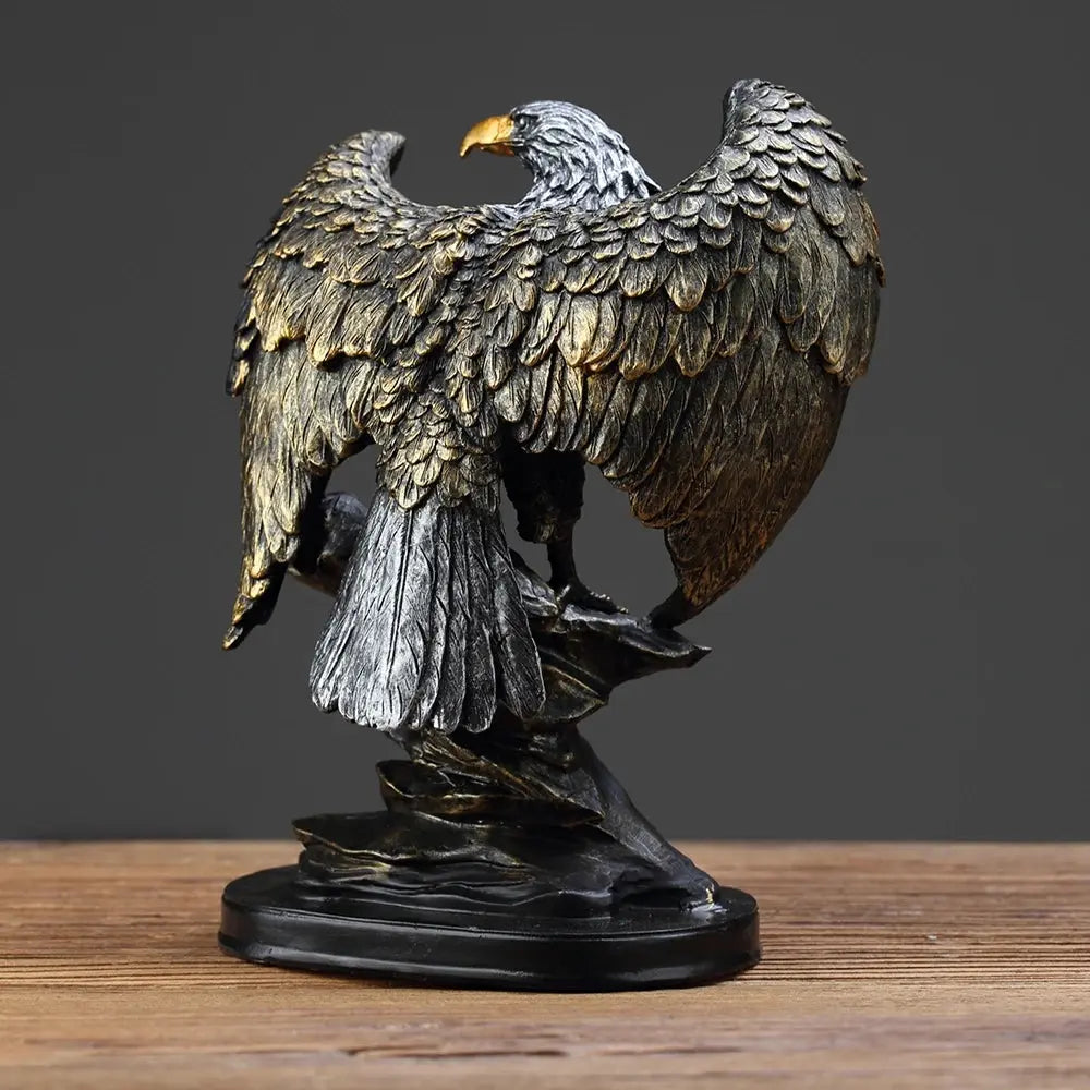 Vintage Eagle Sculpture for Your Home, Office, or Study - Decor Gift - DynamicDrop Hub