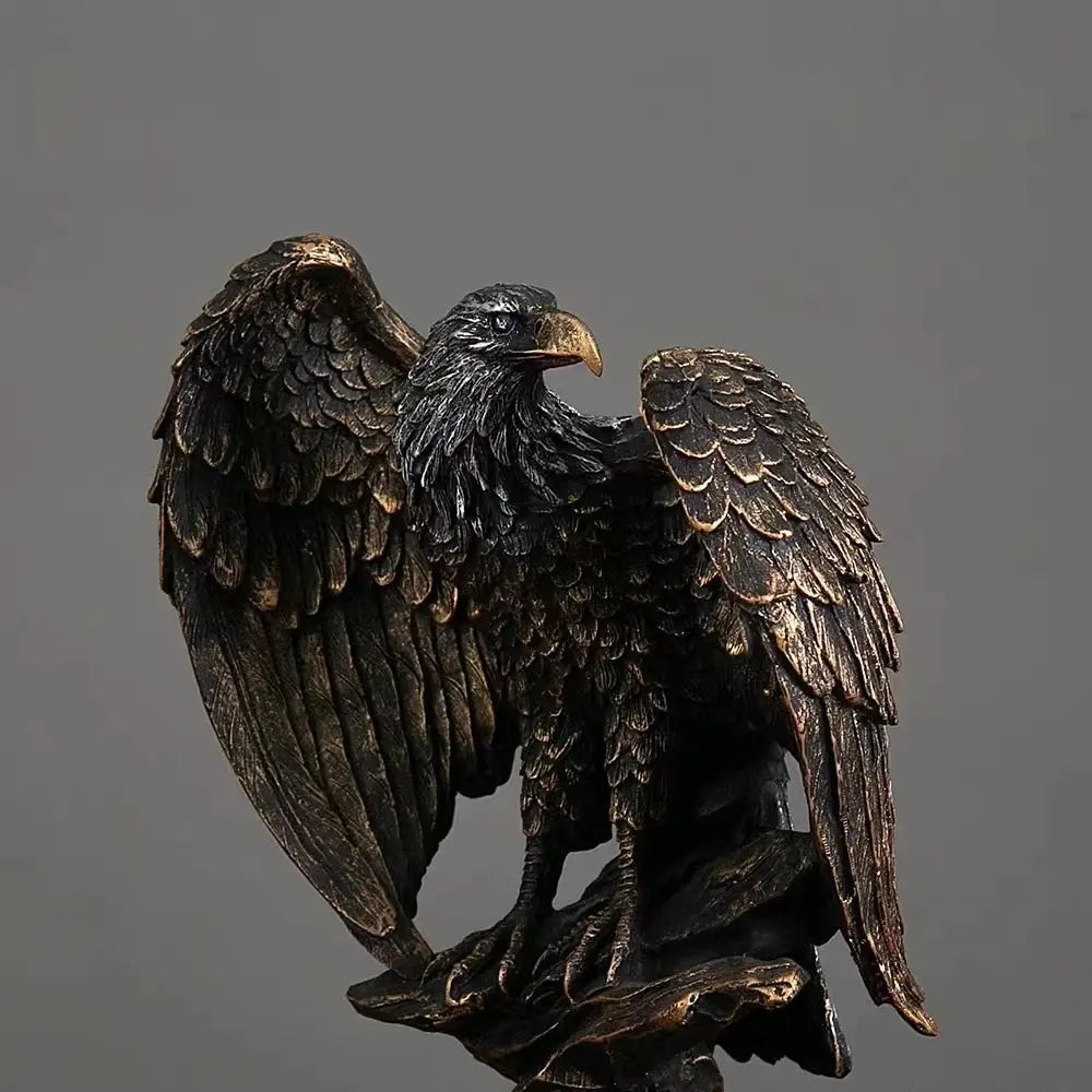 Vintage Eagle Sculpture for Your Home, Office, or Study - Decor Gift - DynamicDrop Hub