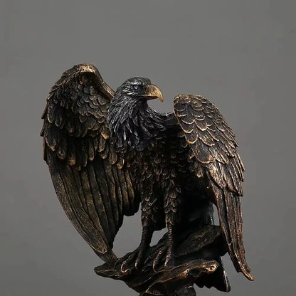 Vintage Eagle Sculpture for Your Home, Office, or Study - Decor Gift - DynamicDrop Hub