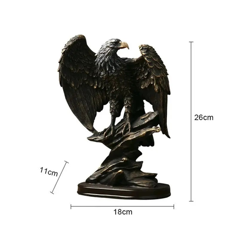 Vintage Eagle Sculpture for Your Home, Office, or Study - Decor Gift - DynamicDrop Hub