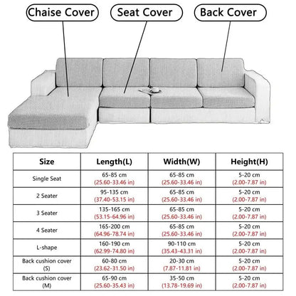 Waterproof Sofa Cover with High Elasticity - Protects Against Dirt and Pet Scratches - DynamicDrop Hub