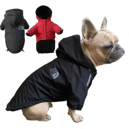 Waterproof Warm Cozy Coat with Hood and Reflective Features for Small Dogs and Cats - DynamicDrop Hub