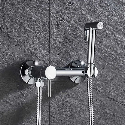 Chrome/Antique Bronze Bidet Shower Faucets Brass Hygienic Shower Spray Airbrush Tap Hot & Cold Mixer Toilet Spray Bidet Shower