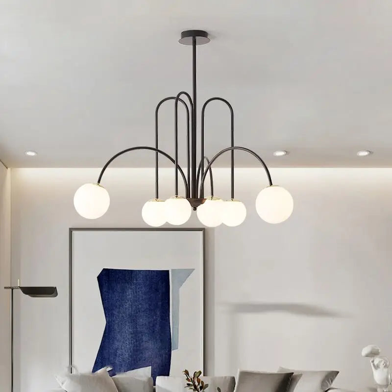 Modern LED Chandelier Lights Restaurant Bar Hanging Lamps Nordic Dining Room Kitchen Decoration Suspension Luminaires